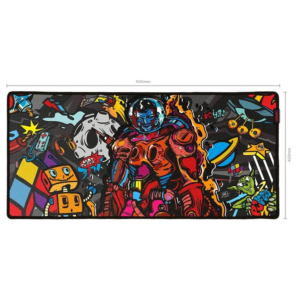 Mouse Pad Gamer PCyes Dr Kepler Extended 900 X 420 - Drk90x42