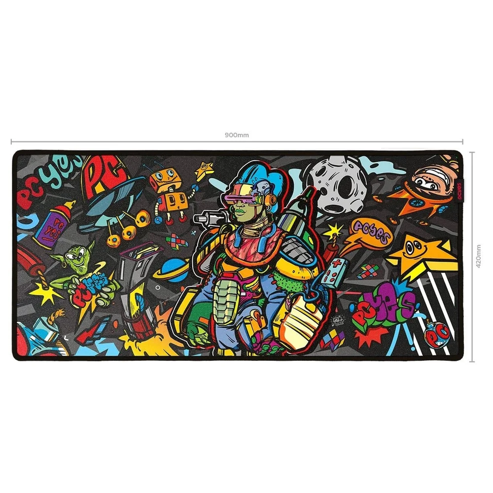 Imagem 2 de 5 do produto Mouse Pad Gamer PCyes Apollo Extended 900 X 420 - Apl90x42