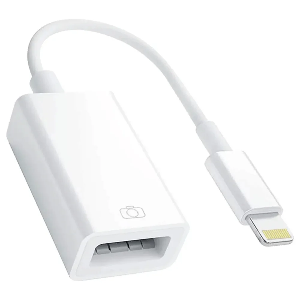 Imagem 4 de 5 do produto Adaptador Otg Usb Fêmea Iphone Macho Altomex Al-1770-5g
