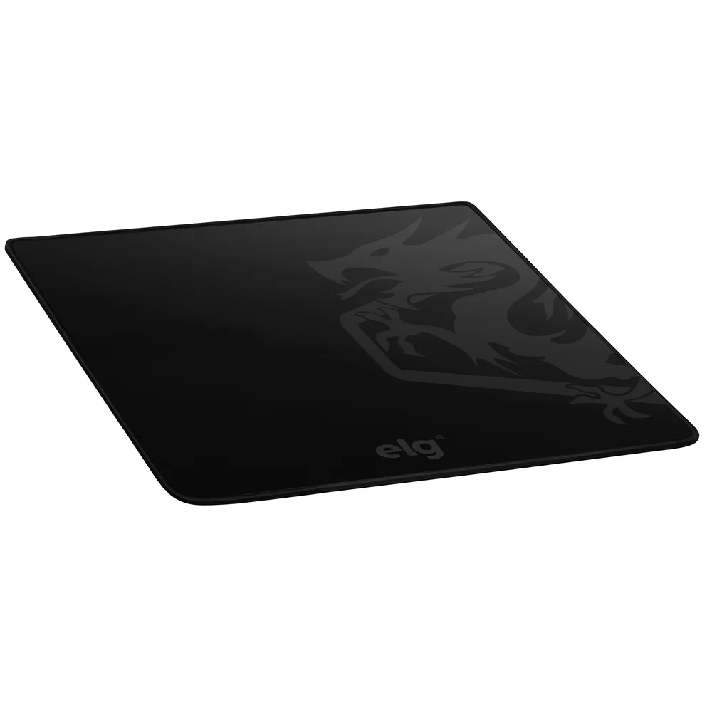 Mousepad Gamer Merak Speed, Tamanho Grande 45x40cm, Borda Costurada, Base Antiderrapante, Preto, Mpml, Elg Mousepad Gamer Merak Speed, Tamanho Grande 45x40cm, Borda Costurada, Base Antiderrapante, Preto, Mpml, Elg