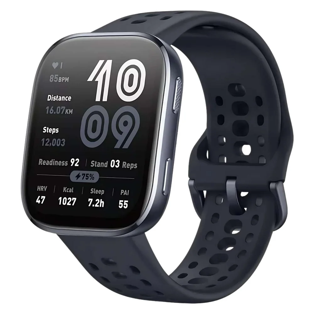 Smartwatch Amazfit Bip 6 Amoled 1,97 GPS Bluetooth Calls, Resistente à Água 5 Atm Bateria longa duração