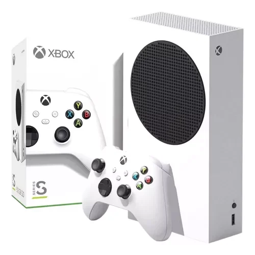 Console Microsoft XBOX Series S 512gb SSD Branco + Controle Robot White – Digital, Compacto, Ultra Rápido E Silencioso.
