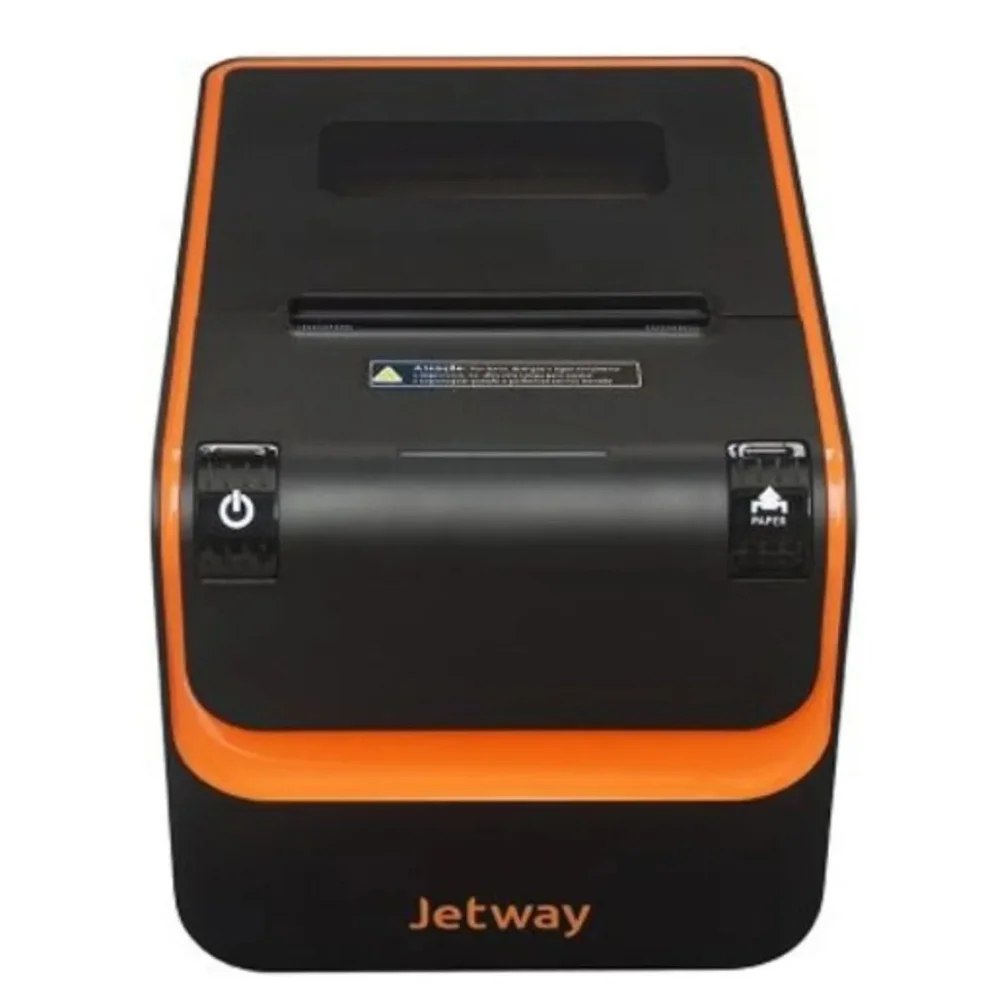 Imagem 2 de 5 do produto Impressora Térmica Jetway Jp-800 Guilhotina Serrilha Ethernet Serial Usb