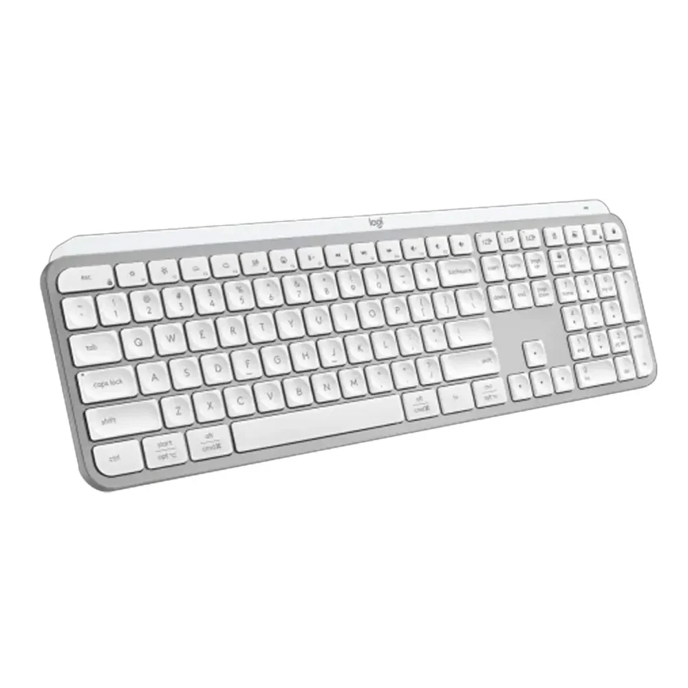 Teclado Logitech Mx Keys S Cinza Claro Us 920-011564-c