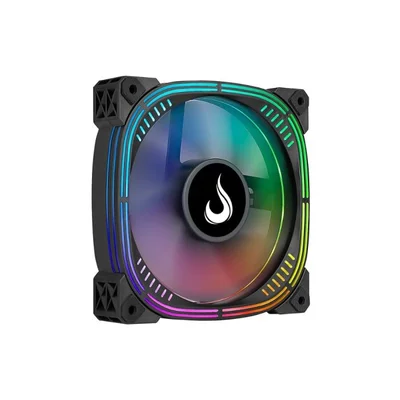 Ventoinha Rise Mode Aura Pro, 120mm, ARGB, Preto - RM-AU-ARGB-B