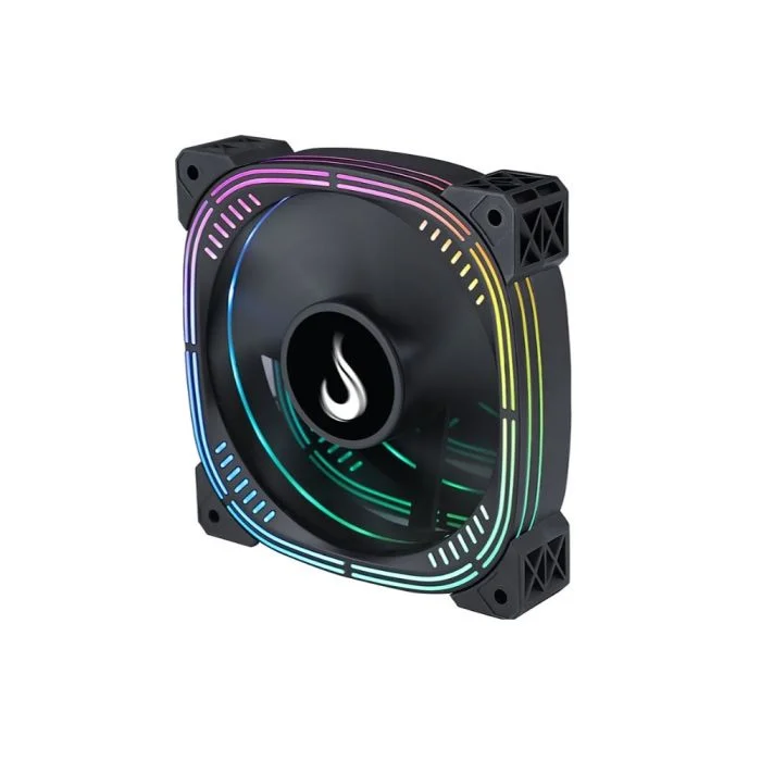 Imagem 3 de 5 do produto Ventoinha Rise Mode Aura Pro, 120mm, ARGB, Preto - RM-AU-ARGB-B