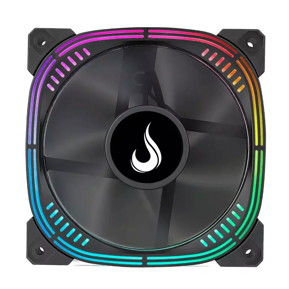 Imagem 5 de 5 do produto Ventoinha Rise Mode Aura Pro, 120mm, ARGB, Preto - RM-AU-ARGB-B