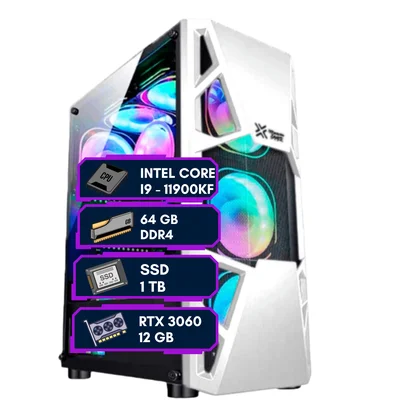 RTX3060Ti i9-10900X メモリ64GB SSD1TB HDD1TB ハイスペックゲーミングPC キャッシュレス決済OK PC Gamer I9 10900f 16GB DDR4 Rtx 3060 KaBuM
