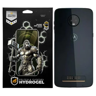 Película Para Motorola Moto Z3 Play - Traseira Hydrogel Hd - Gshield