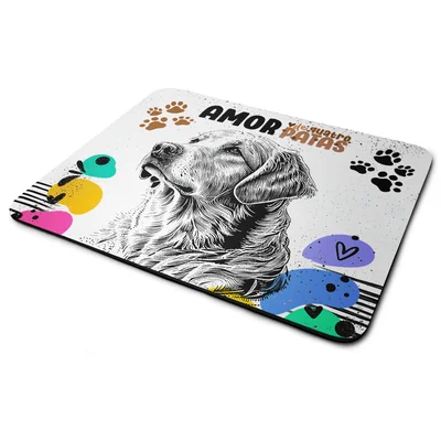 Mouse Pad Amor De Quatro Patas - Cachorro Golden