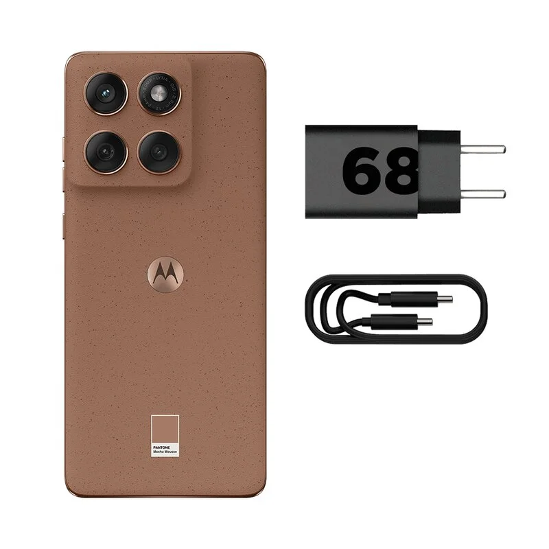 Smartphone Motorola Edge 60 Fusion 5g, 256gb, 24gb (8GB Ram + 16gb Ram Boost), Câmera 50mp E Tela De 6,7" Mocha Mousse Smartphone Motorola Edge 60 Fusion 5g, 256gb, 24gb (8GB Ram + 16gb Ram Boost), Câmera 50mp E Tela De 6,7" Mocha Mousse