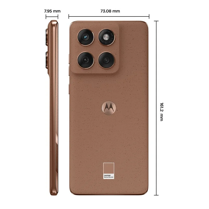 Smartphone Motorola Edge 60 Fusion 5g, 256gb, 24gb (8GB Ram + 16gb Ram Boost), Câmera 50mp E Tela De 6,7" Mocha Mousse Smartphone Motorola Edge 60 Fusion 5g, 256gb, 24gb (8GB Ram + 16gb Ram Boost), Câmera 50mp E Tela De 6,7" Mocha Mousse