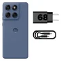 Smartphone Motorola Edge 60 Fusion 256gb Dual Chip 5g Tela 6.7” Câmera Tripla 50mp+50mp+10mp Cinza