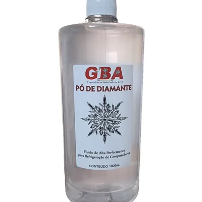 Fluido GBAwatercooler Pó De Diamante Premium - Cristal - 1 Litro