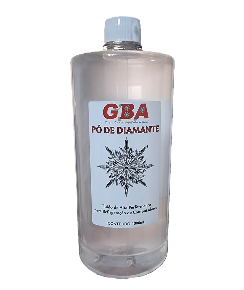 Fluido GBAwatercooler Pó De Diamante Premium - Cristal - 1 Litro 4