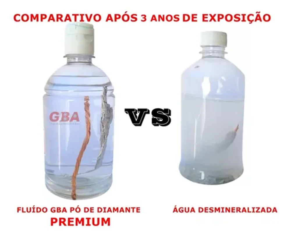 Fluido GBAwatercooler Pó De Diamante Premium - Cristal - 1 Litro 8