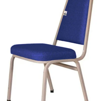 Cadeira Empilhável Para Hotelaria Linha Hotel Jersey Azul