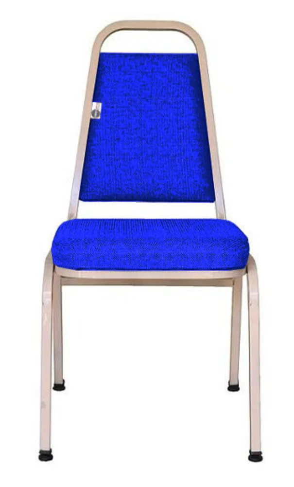 Imagem 2 de 2 do produto Cadeira Empilhável Para Hotelaria Linha Hotel Jersey Azul