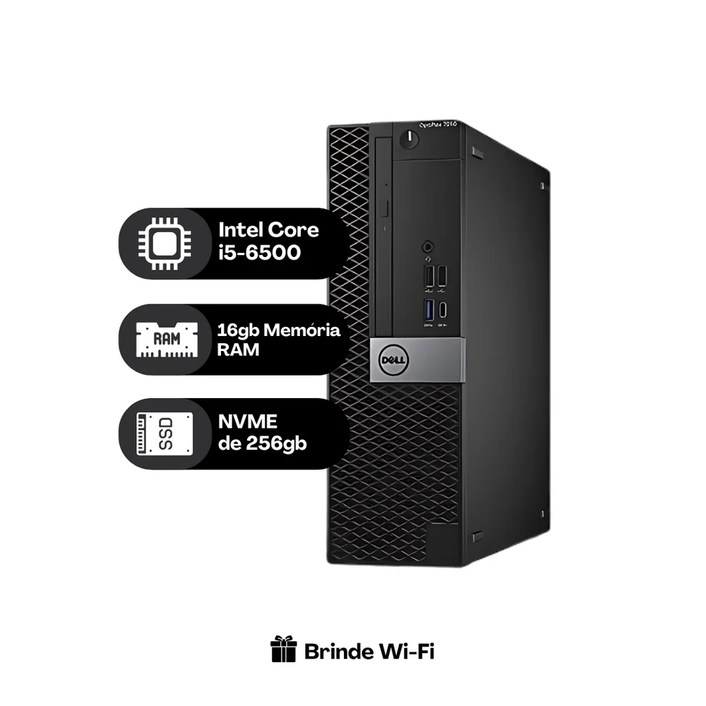 デル　Optiplex 7050 DM i5-7500T 8GB　SSD256B Optiplex 7050 na Black Friday Mercado Livre 2025