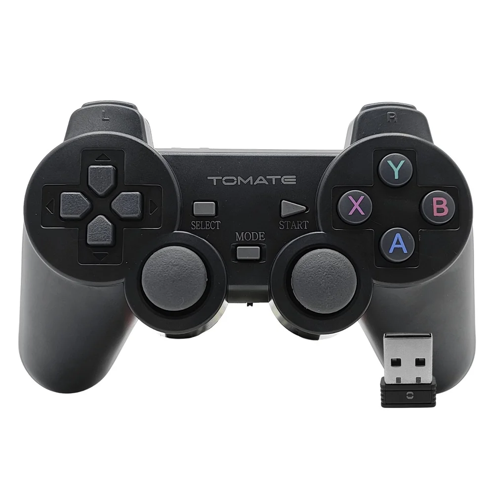 Controle Sem Fio Para PC Usb 2.4g Com Joystick Analógico Gamer