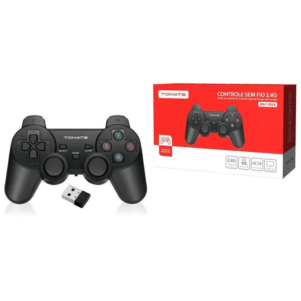 Imagem 5 de 5 do produto Controle Usb Sem Fio ( Usa Pilhas ) Para PC,notebook,tv Box Tomate May-004a