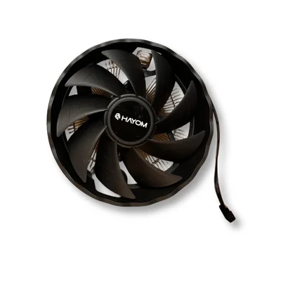 Cooler Fan Hayom Fc1312 120mm 12v 3p 2.7w Intel/amd Preto - Fc1312