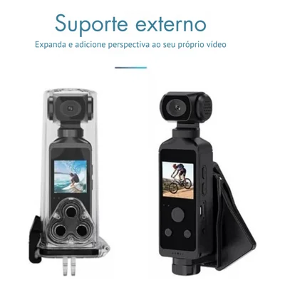 Câmera De Ação Esportiva Prova D'água 5k 270° 13mp Mt-5000 — foto 3