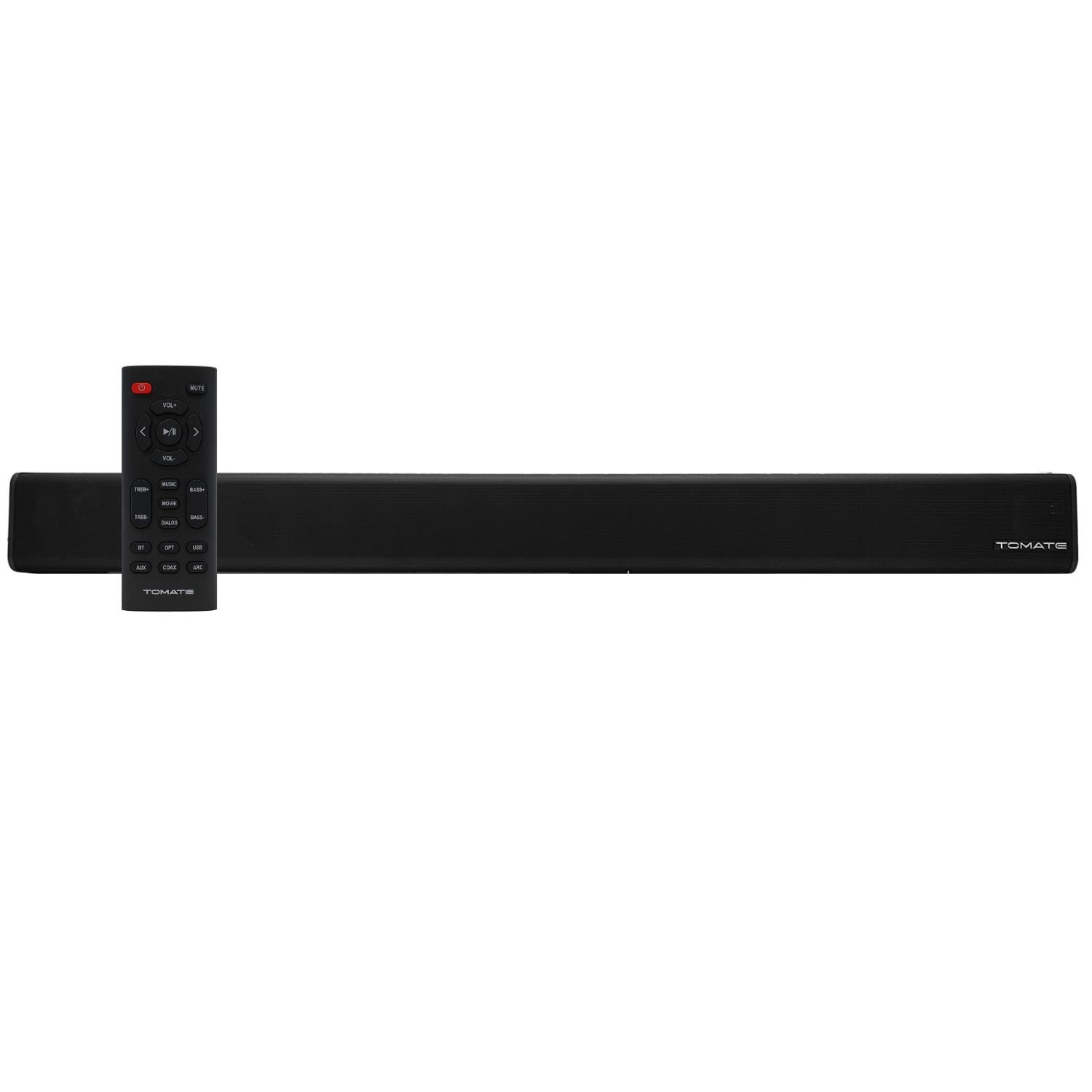 Caixa De Som Soundbar 2 Canais Home Theater 105 Db Bluetooth HDMI Usb E Aux - Acompanha Controle Remoto
