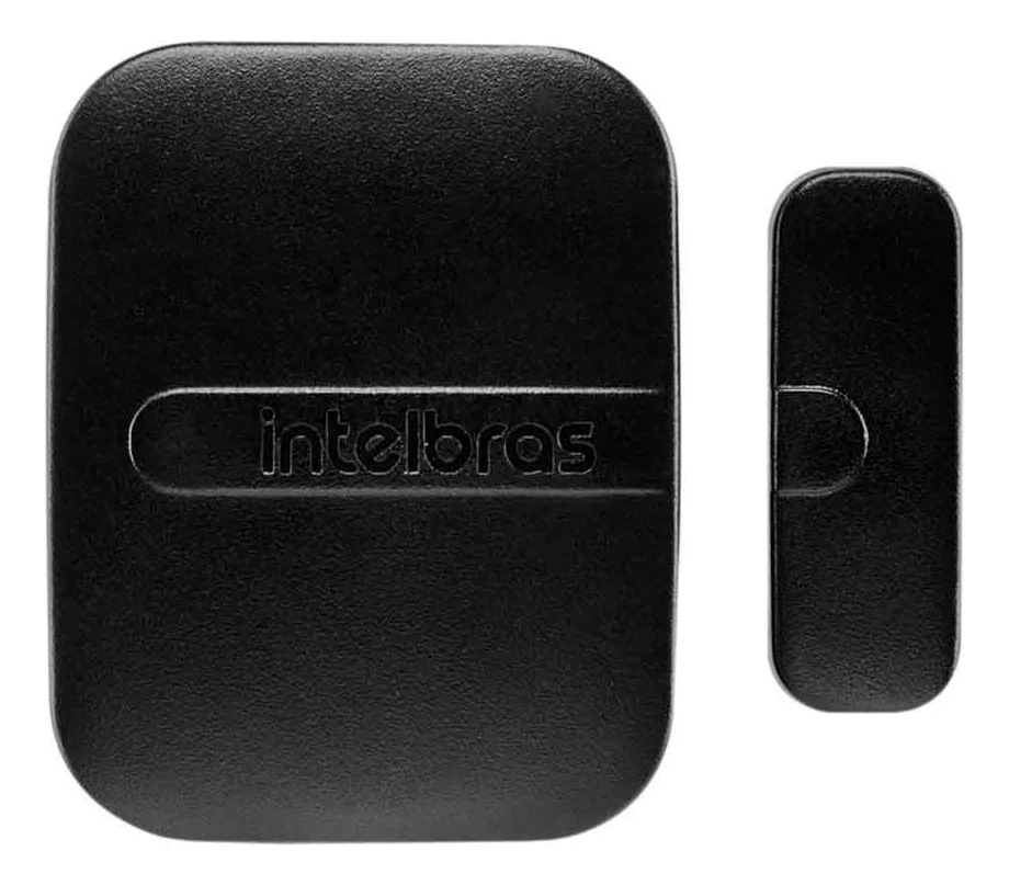 Imagem 4 de 5 do produto Kit 10 Sensores Magnético De Abertura De Porta E Janela Xas Smart Black Intelbras Sem Fio