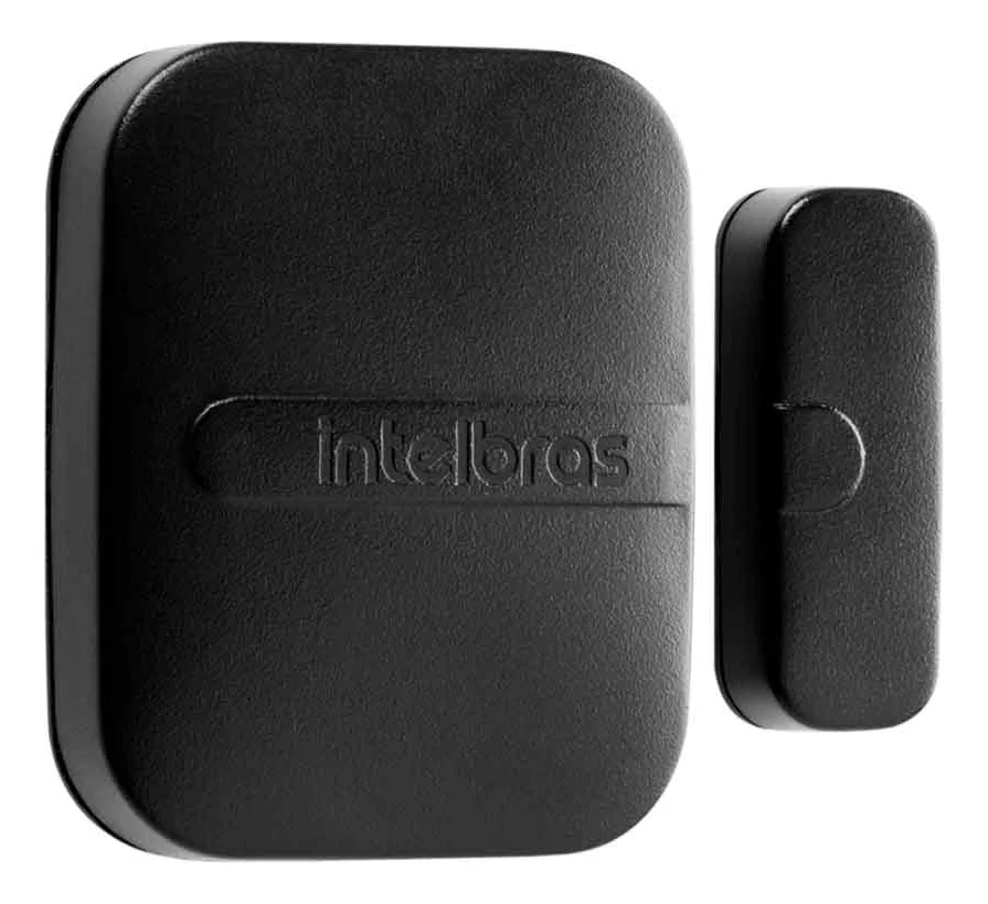 Imagem 5 de 5 do produto Kit 10 Sensores Magnético De Abertura De Porta E Janela Xas Smart Black Intelbras Sem Fio