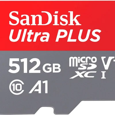 Sandisk - Cartão De Memória Microsdxc Uhs-i Ultra Plus 512gb-sdsqubl-512g-an6ia