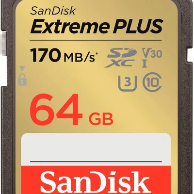 Sandisk - Cartão De Memória Extreme Plus 64gb Sdxc Uhs-i-sdsdxw2-064g-ancin
