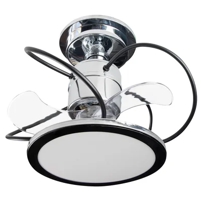 Ventilador De Teto Treviso Cromado Confort LED 3000k Bivolt