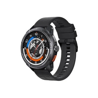 Smartwatch Haylou Solar Ultra, Gps Integrado, Conexão Strava, AmoLED 1.58" Hf009, Bluetooth - Preto