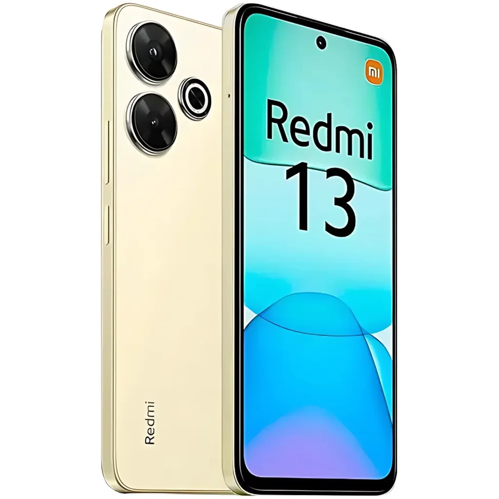 Smartphone Redmi 13 256GB 8RAM Dourado 24049RN28L