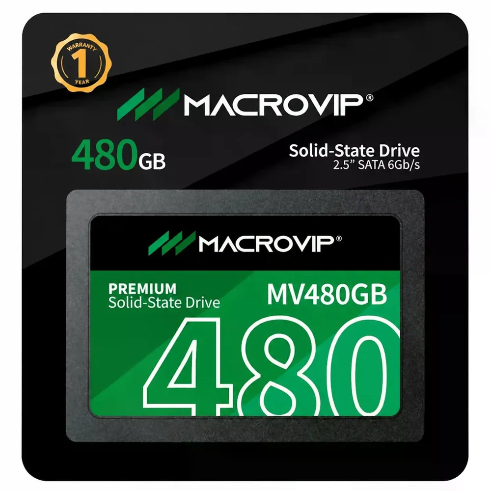 Imagem 4 de 5 do produto SSD 480GB Sata 3 Mv480GB 520mb/s Leit - 450mb/s Grav 2.5