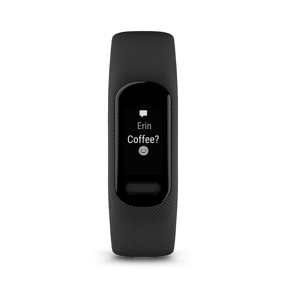 Imagem 5 de 5 do produto Garmin - Vívosmart 5 Smart Fitness Tracker + Frequência Cardíaca Grande - Preto-010-02645-04