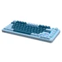 Teclado Gamer Mecanico Aplus Cetus 75 , TKL 75% Compacto, Switch Red Jerrzi, Construção Gasket, Iluminação Azul, Hot Swap, Anti-Ghosting, Macros, compatível com Windows/Mac
