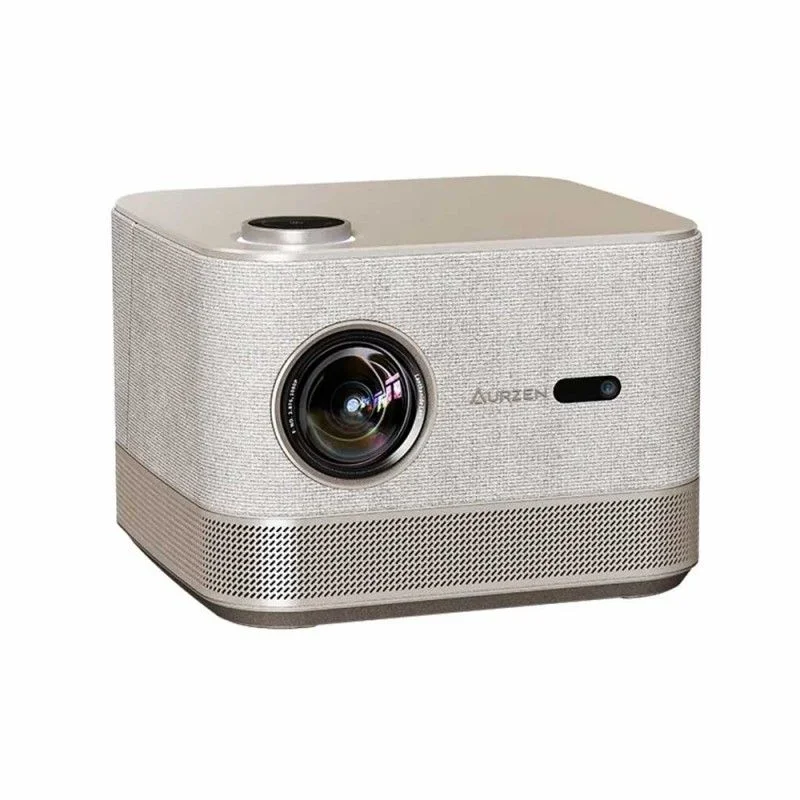 Projetor Inteligente Aurzen Boom 3 Dourado 1080p 500 Lumens Com Netflix