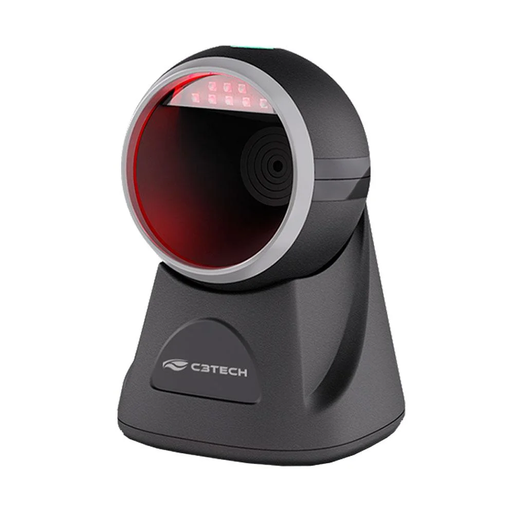 Leitor De Código De Barras C3tech Fixo 1d/2d Usb Lb-d200bk Leitor De Código De Barras C3tech Fixo 1d/2d Usb Lb-d200bk