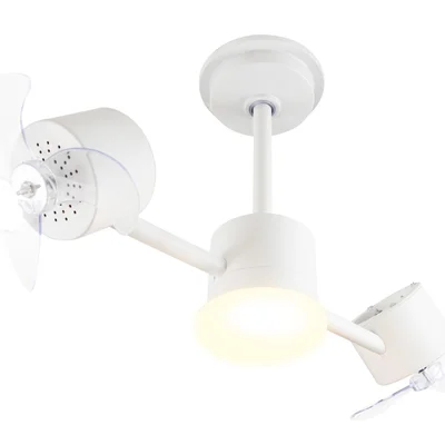 Ventilador De Teto Treviso Infinit LED Branco Control Remoto Bivolt