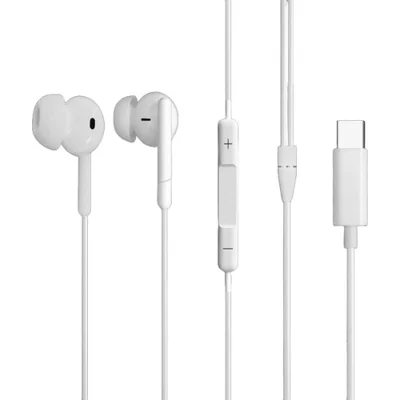 Fone De Ouvido Usb Tipo - C Fn592 Branco - Bright