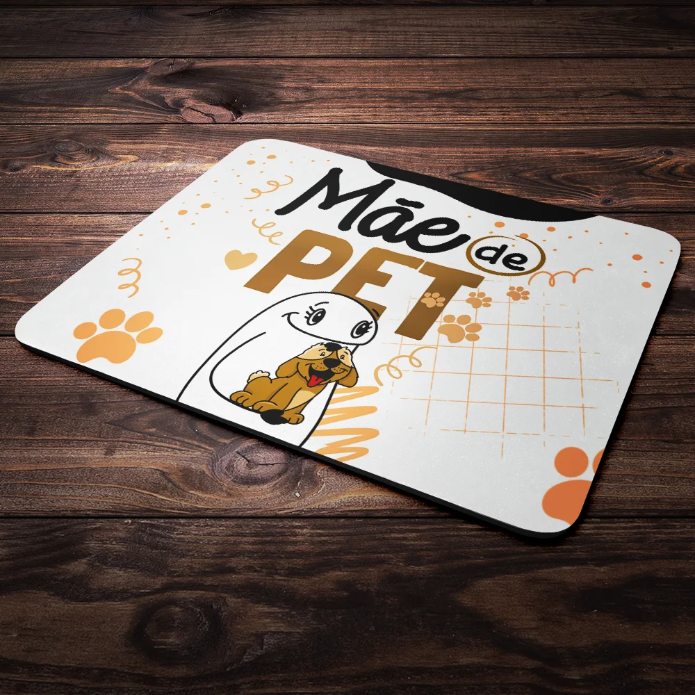 Mouse Pad Flork Mães - Mãe De Pet Cachorro - 22x18 Mouse Pad Flork Mães - Mãe De Pet Cachorro - 22x18