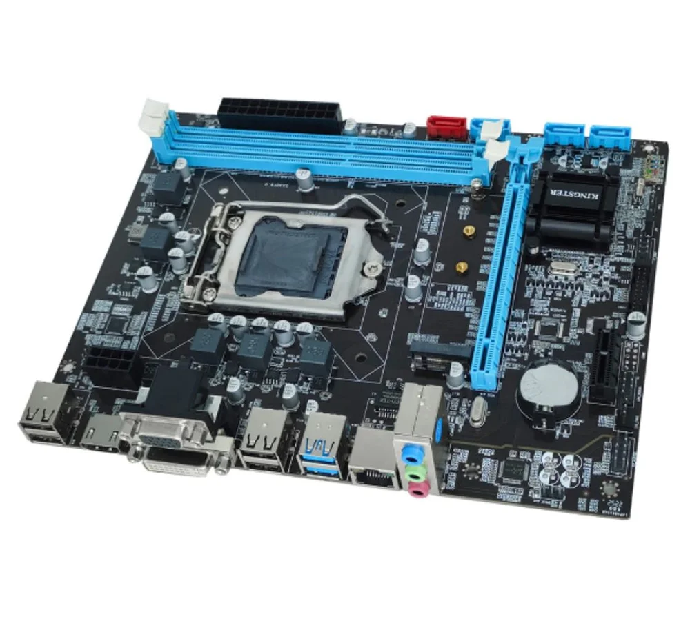 Placa Mãe LGA 1155 Chipset Intel B75 16gb Ddr3 Nvme M.2 Usb 3.0 HDMI 4