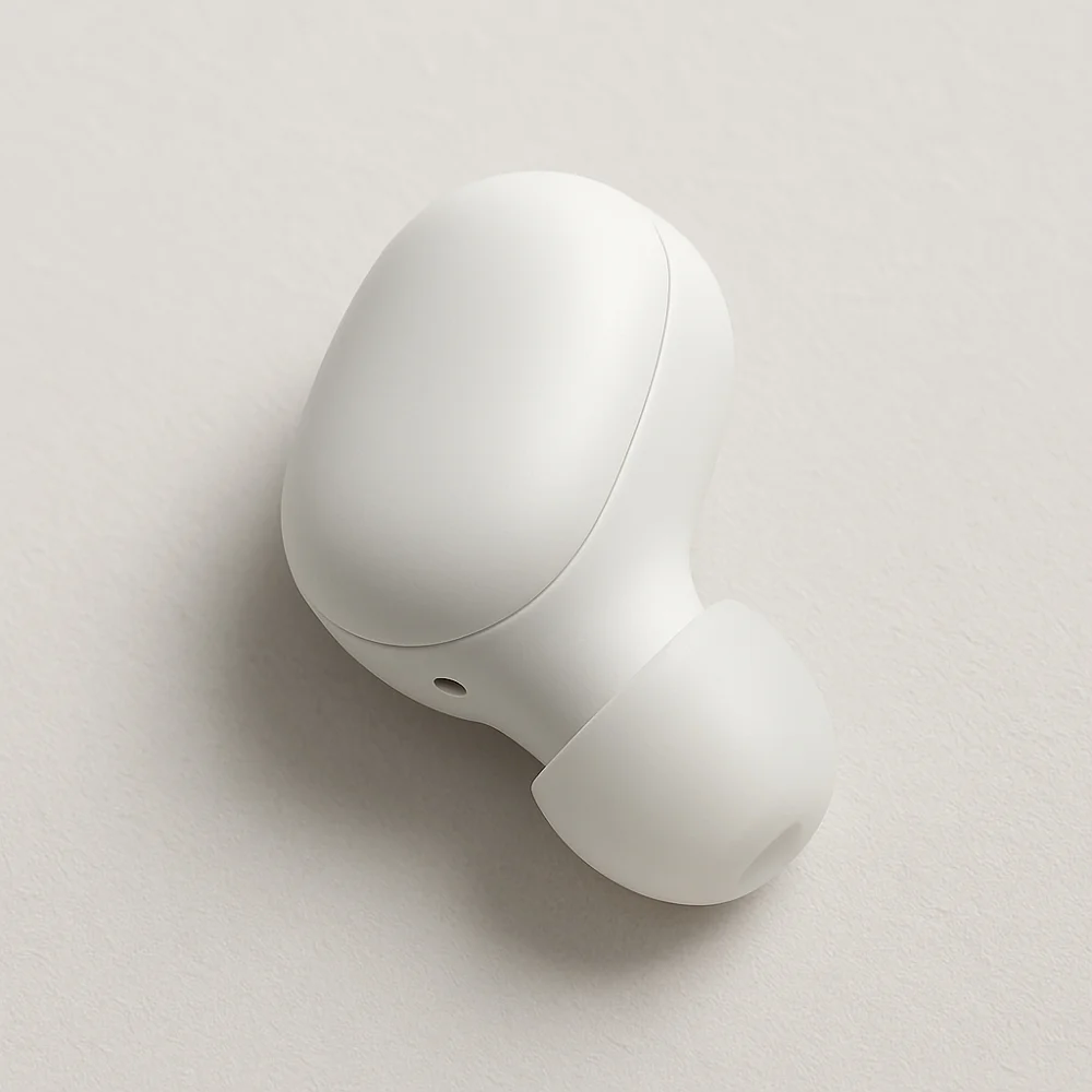 Imagem 5 de 5 do produto Fone Sem Fio Estiloso Para Corrida White