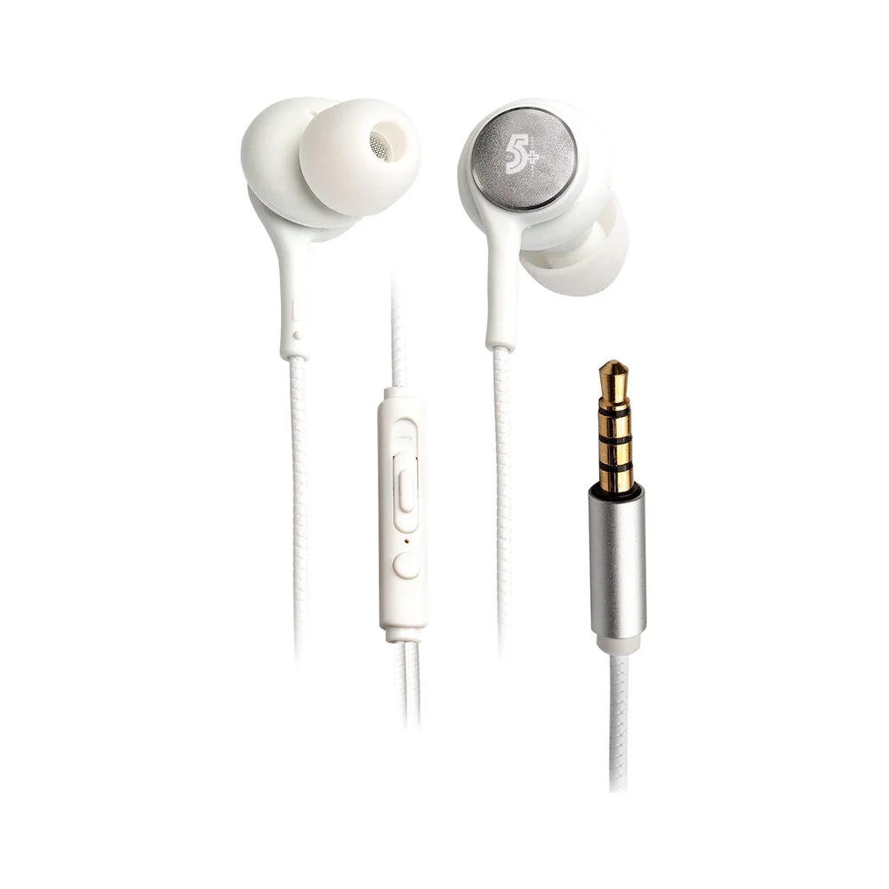 Imagem 3 de 3 do produto Fone De Ouvido Definicao Auricular Microfone Branco 1,20 M