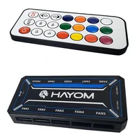 Controladora Para Fan Gamer Hayom Até 10 Fans 120mm - Fc1306. 2