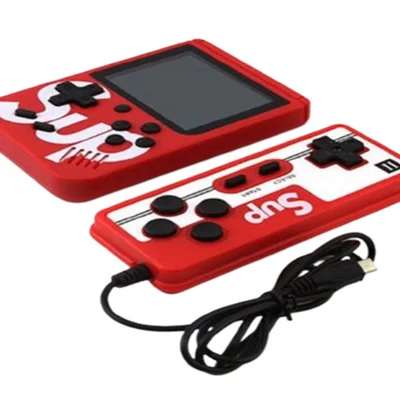 Mini Videogame Portátil Com Teclado 400 Jogos Integrados