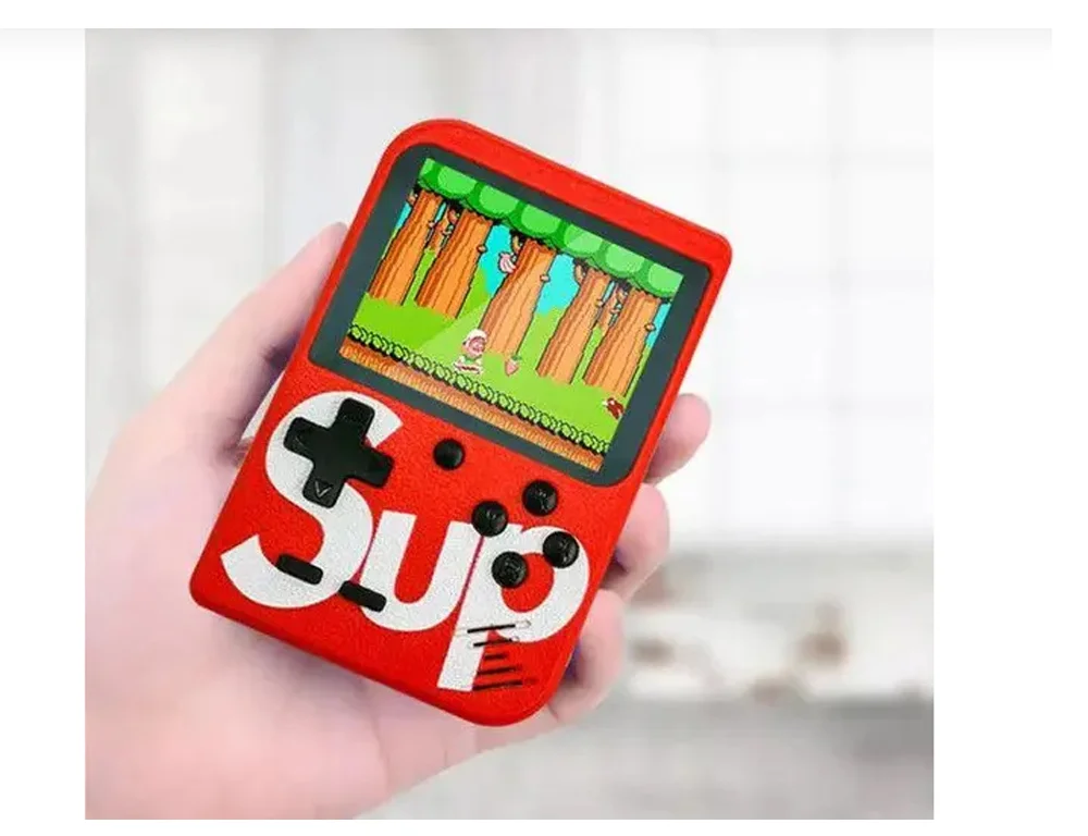 Imagem 4 de 5 do produto Mini Videogame Portátil Com Teclado 400 Jogos Integrados