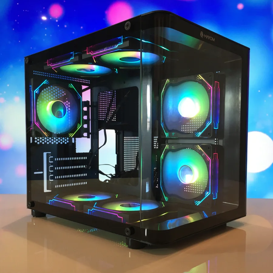 Imagem 3 de 5 do produto KIT 6 FAN COOLER COM CONTROLADORA E CONTROLE REMOTO